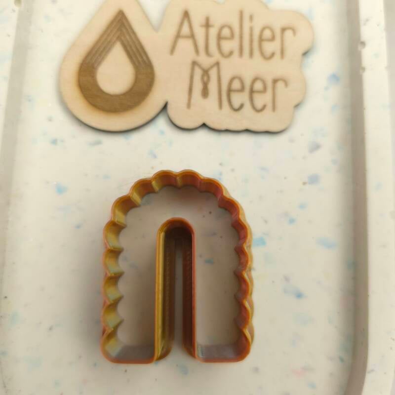 Geribbelde U uitsteekvorm