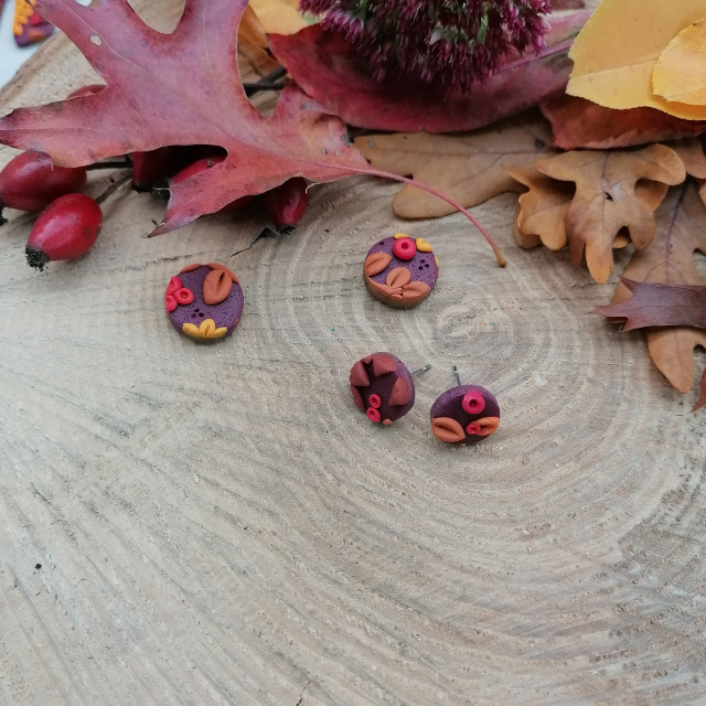 Fall in Love oorbellen ~ Runa - 15mm