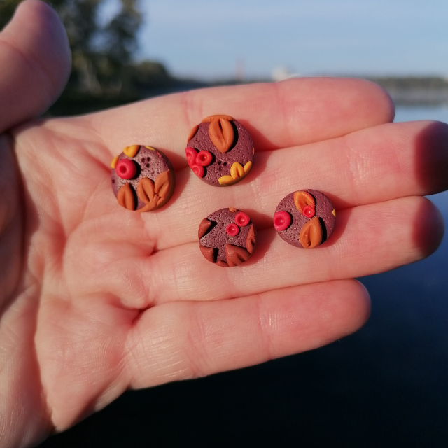 Fall in Love oorbellen ~ Runa - 10mm