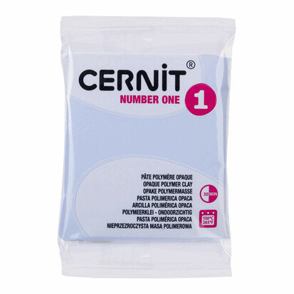 Cernit polymeerklei - number one - 259 pastel blauw