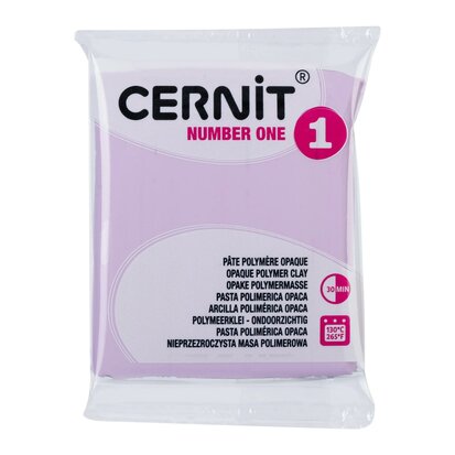 Cernit polymeerklei - number one - 932 licht lila
