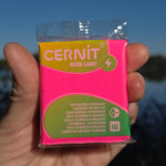 Cernit Neon Light Fuchsia - Fluo roze polymeerklei