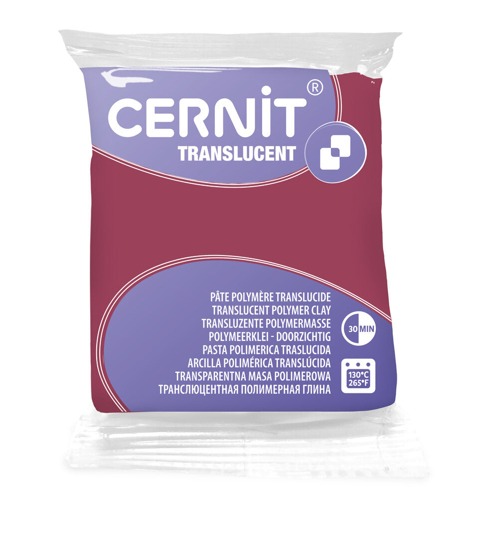 Cernit polymeerklei - Translucent - 453 granaatappel