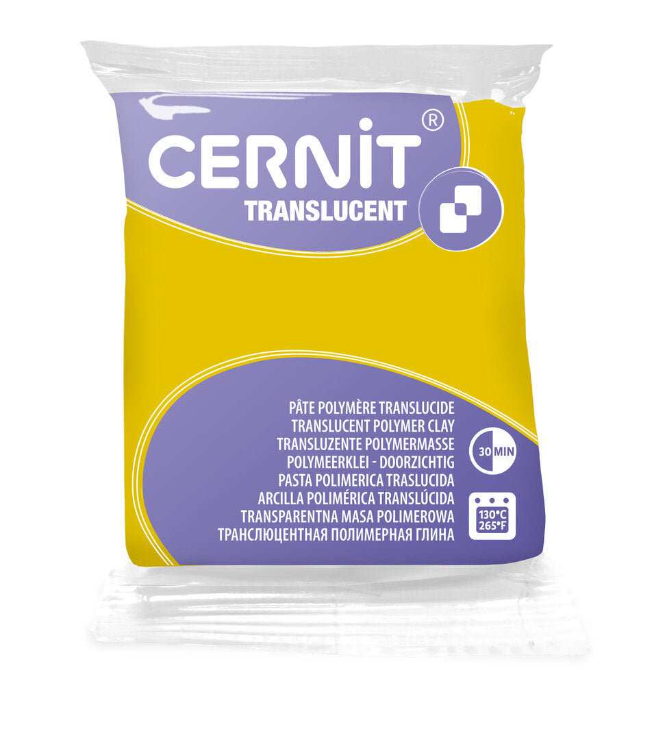 Cernit polymeerklei - Translucent - 719 corn (maïs)