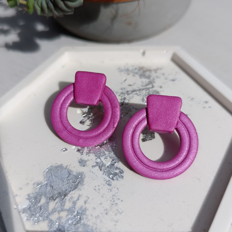 Ada oorstekers - Magenta metallic