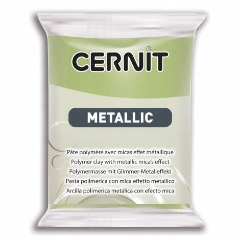 Cernit polymeerklei - Metallic - 051 groen goud