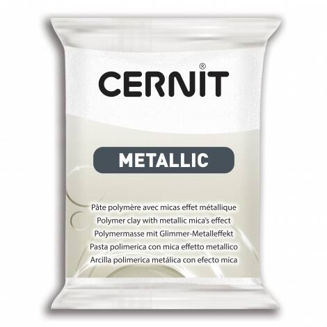 Cernit polymeerklei - Metallic - 085 parelmoerwit nacré