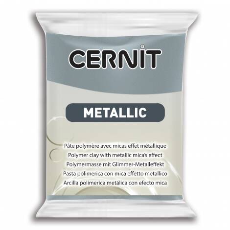 Cernit polymeerklei - Metallic - 167 staal