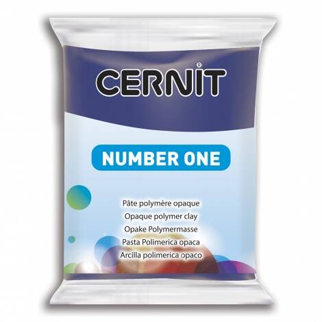 Cernit polymeerklei - number one - 246 marineblauw
