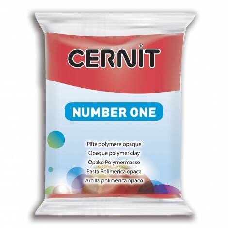 Cernit polymeerklei - number one - 400 rood