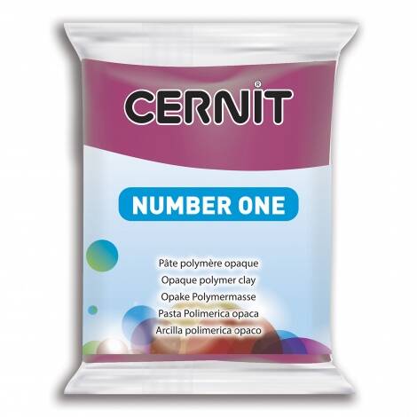 Cernit polymeerklei - number one - 411 bordeaux