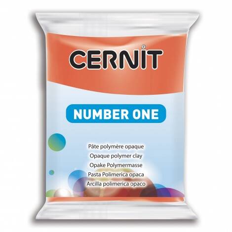 Cernit polymeerklei - number one - 428 klaproos