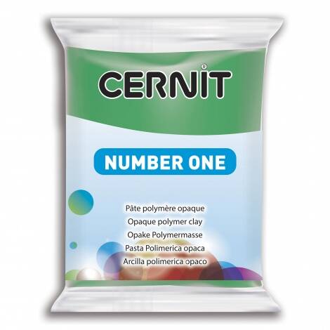 Cernit polymeerklei - number one - 600 groen