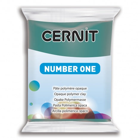 Cernit polymeerklei - number one - 662 dennengroen