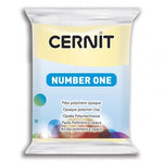Cernit polymeerklei - number one - 730 vanillegeel