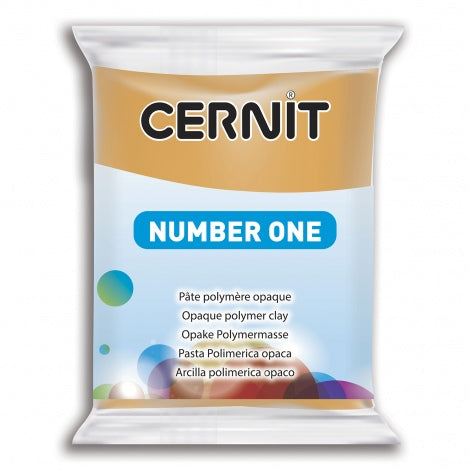 Cernit polymeerklei - number one - 746 okergeel