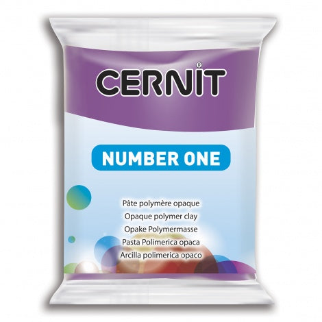 Cernit polymeerklei - number one - 941 mauve paars