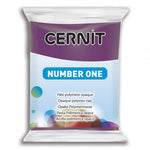 Cernit polymeerklei - number one - 962 purper