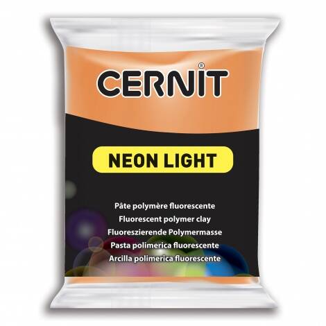 Cernit polymeerklei - Neon light - Neon oranje