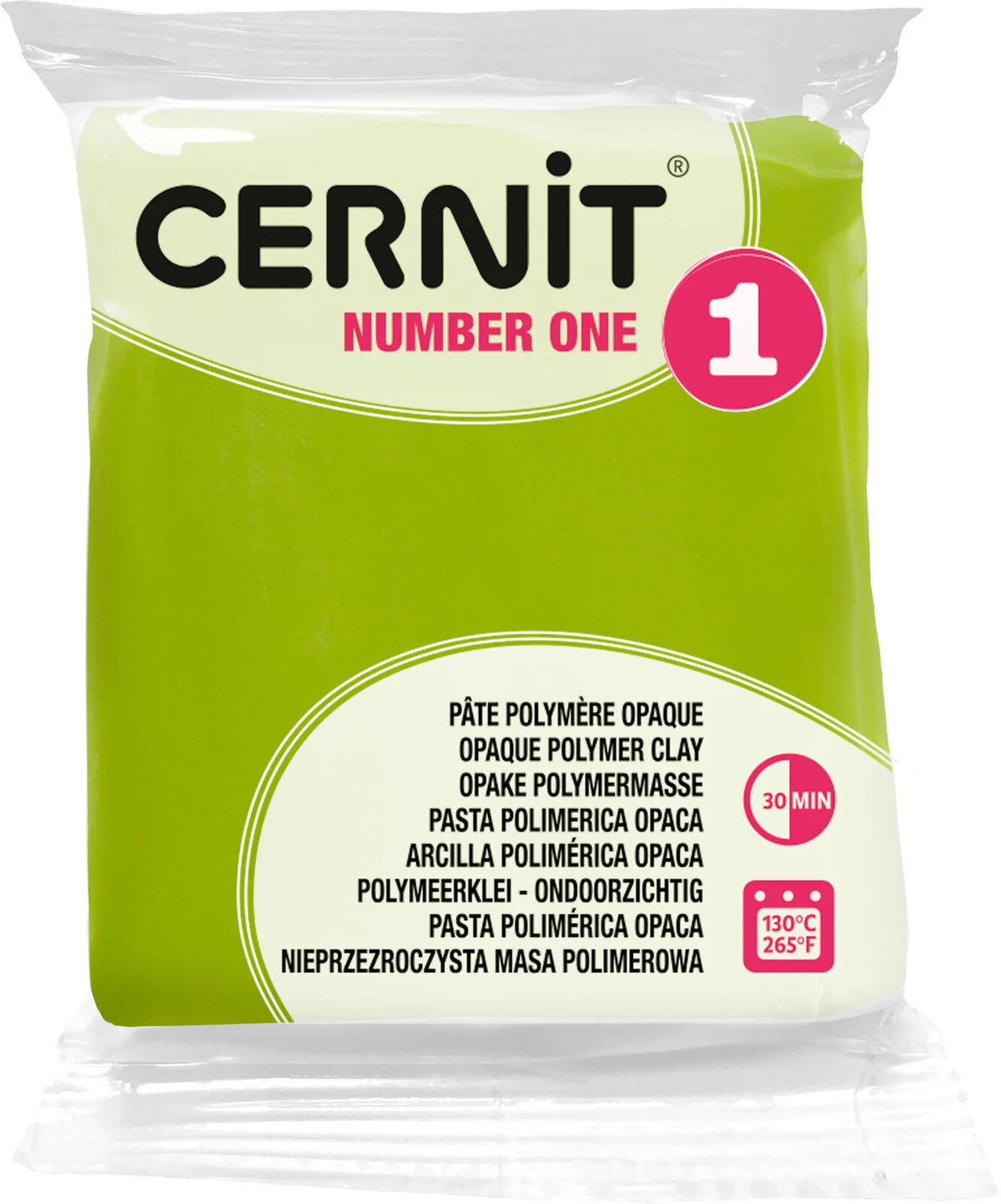 Cernit polymeerklei - number one - 601 limoengroen