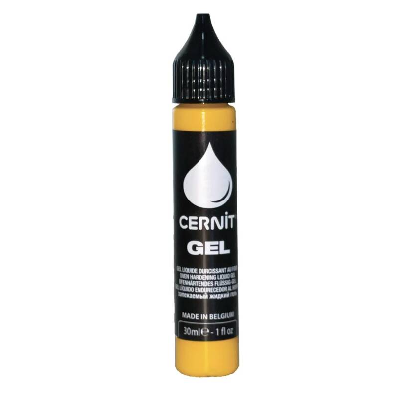 Cernit polymeerklei - GEL vloeibare klei - Geel