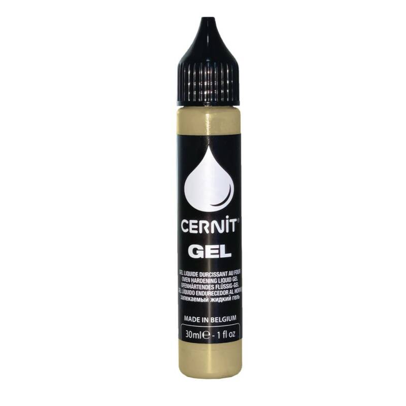 Cernit polymeerklei - GEL vloeibare klei - Goud