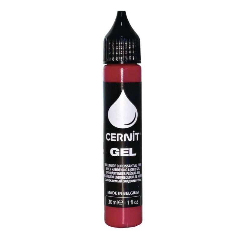 Cernit polymeerklei - GEL vloeibare klei - Rood