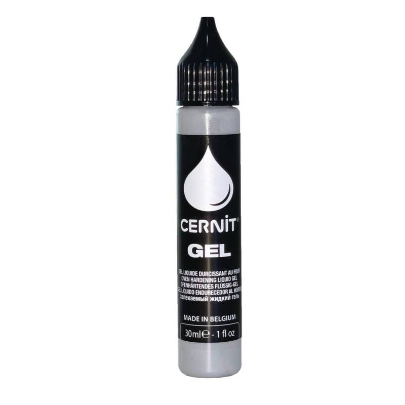 Cernit polymeerklei - GEL vloeibare klei - Zilver