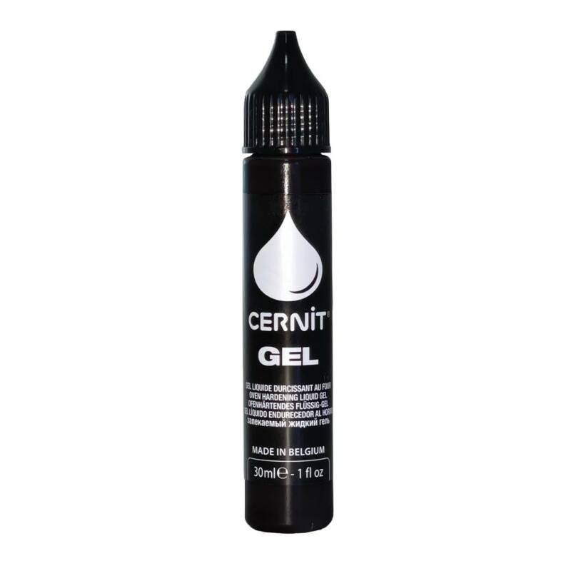 Cernit polymeerklei - GEL vloeibare klei - Zwart