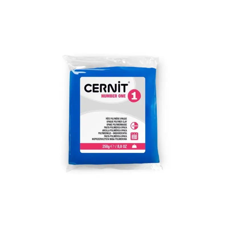 Cernit polymeerklei - number one (grootverpakking) - 200 blauw