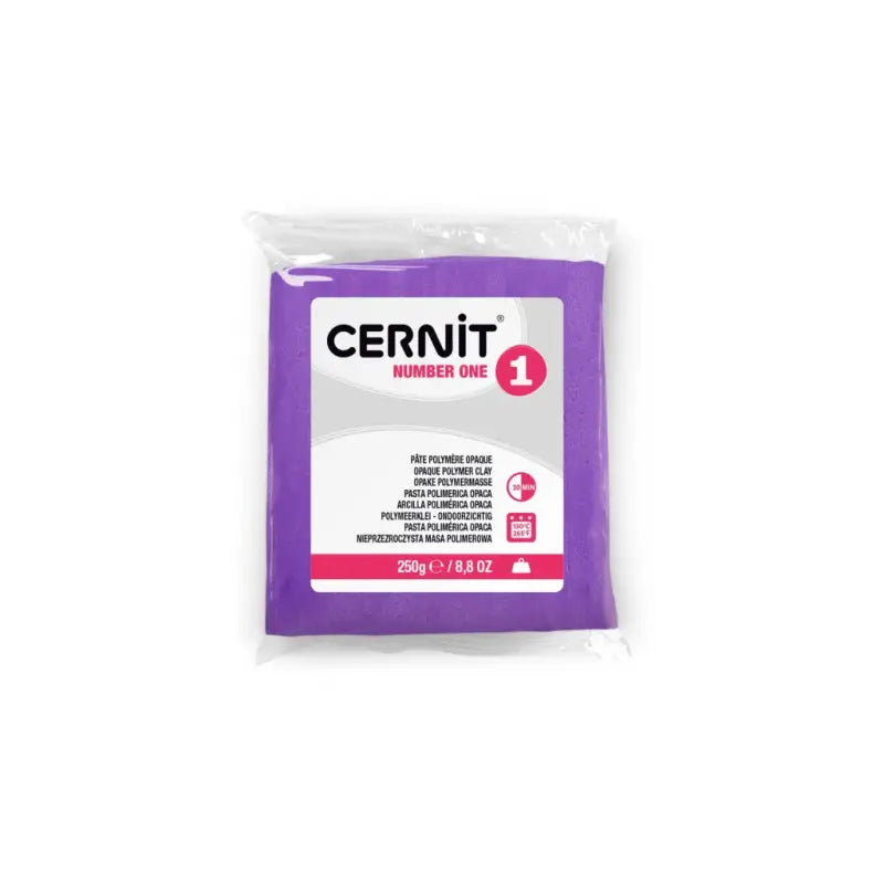 Cernit polymeerklei - number one (grootverpakking) - 900 violet
