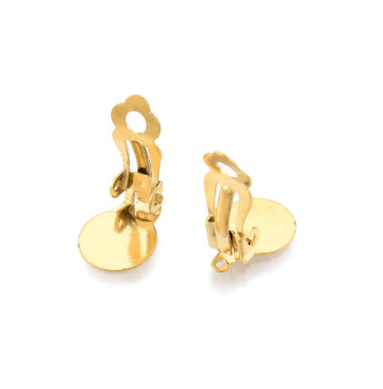 Clip-on goudkleurig