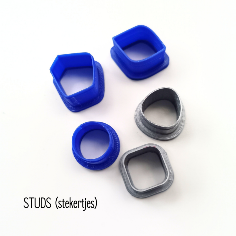 set Studs uitsteekvormen