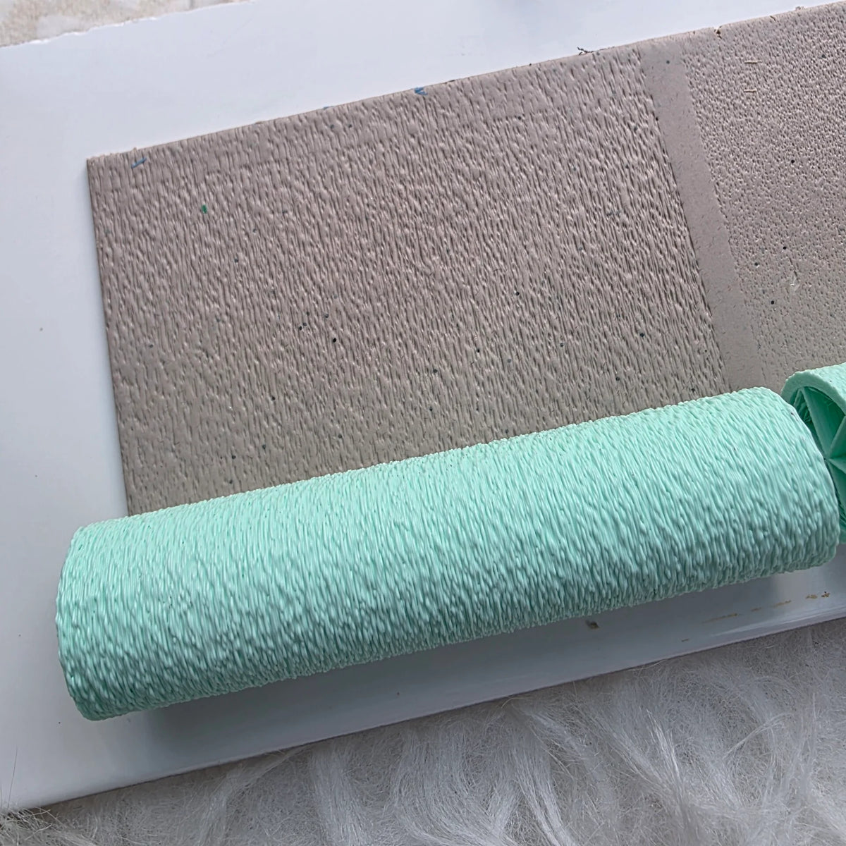 Roller vacht ~ furlook reliëf roller voor polymeerklei