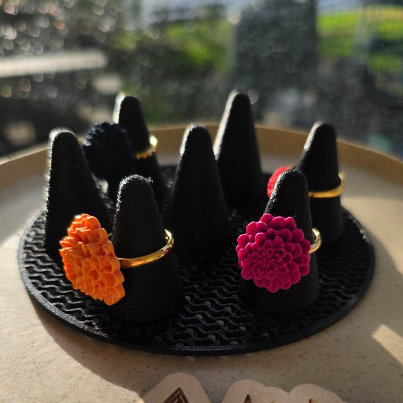 Ringhouder voor 7 ringen