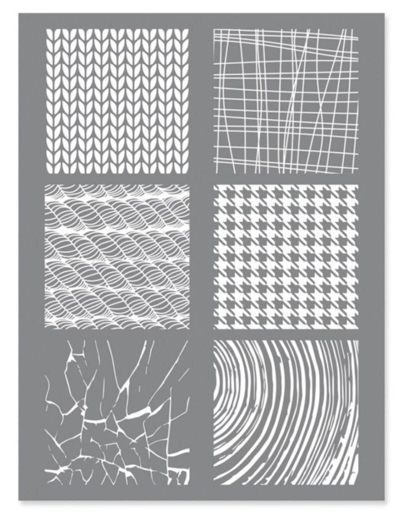 Silkscreen 6 motieven - set A