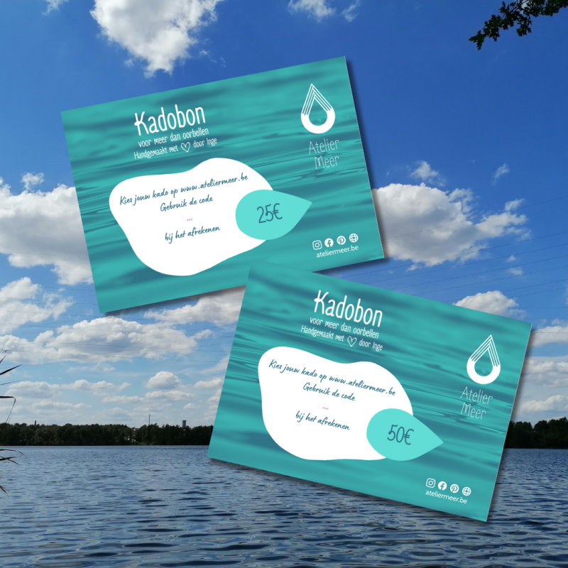 Digitale cadeaubon Atelier Meer