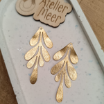 DIY bedels ~ Leaf XXL in messing