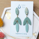 Seline kort ~ Mint & goud kleurverloop