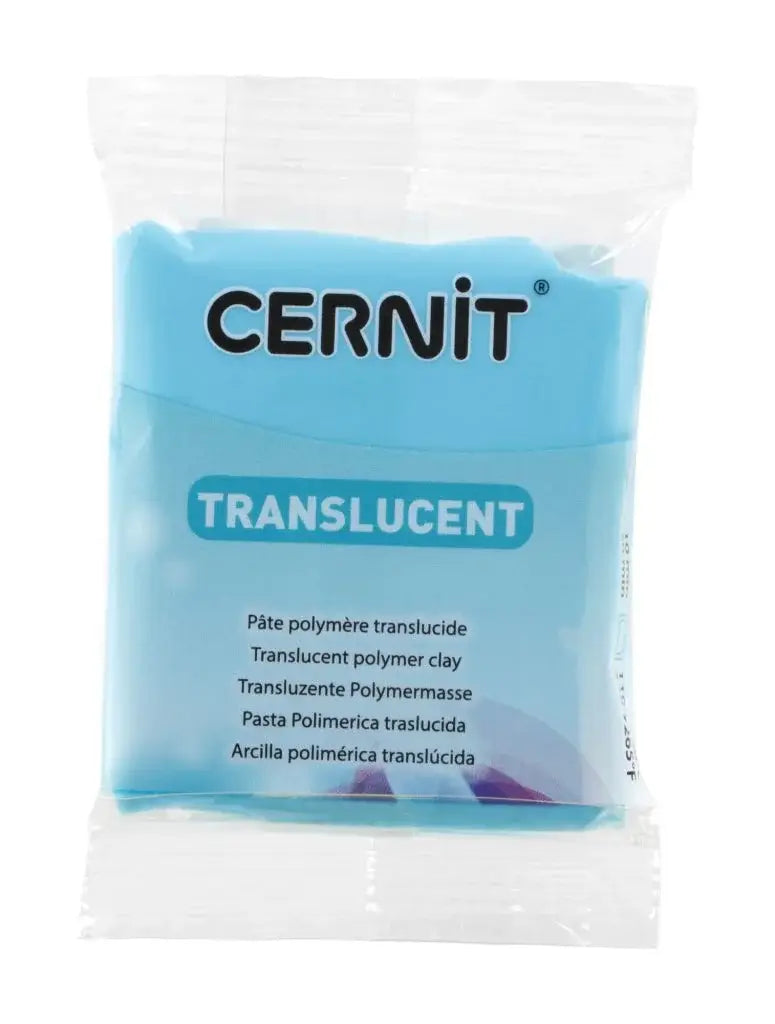 Cernit polymeerklei - Translucent - 280 turkoois