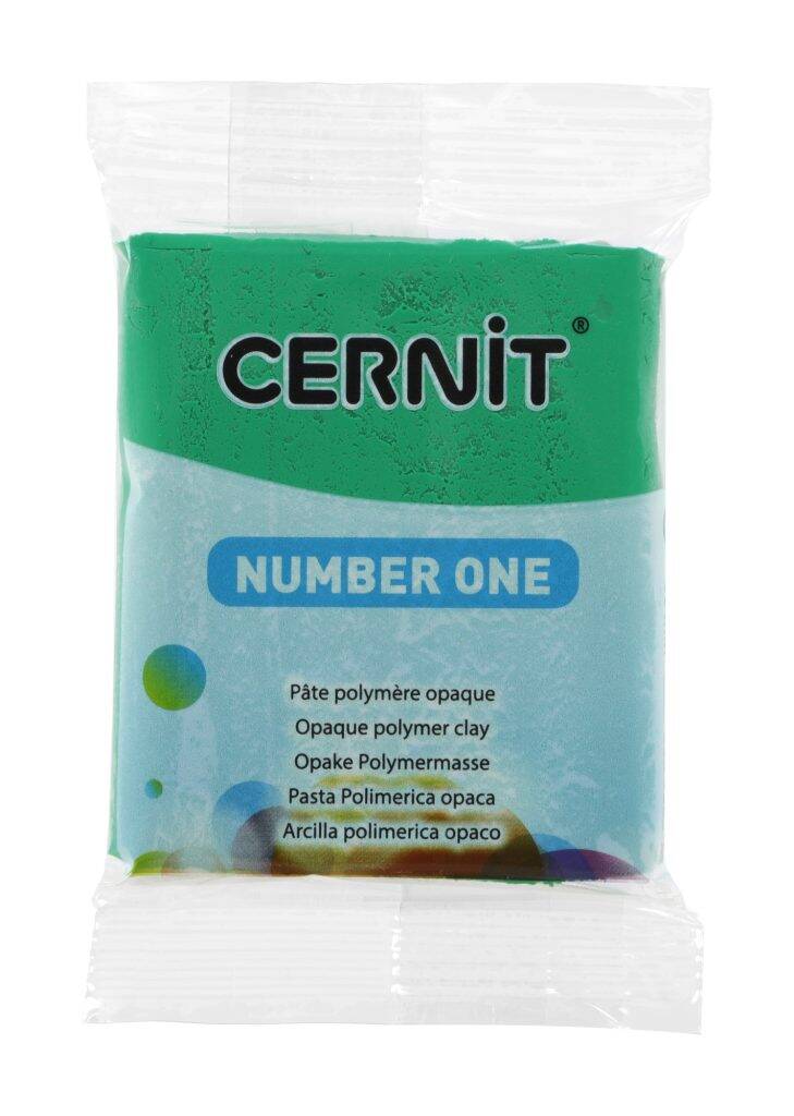 Cernit polymeerklei - number one - 652 korstmosgroen lichen