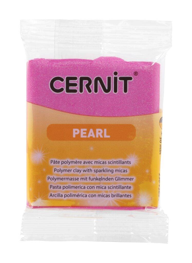 Cernit polymeerklei - Pearl - 460 magenta