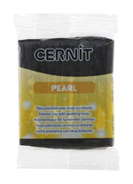 Cernit polymeerklei - Pearl - 100 zwart