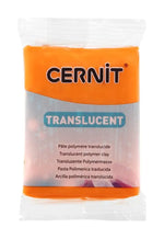 Cernit polymeerklei - Translucent - 752 oranje