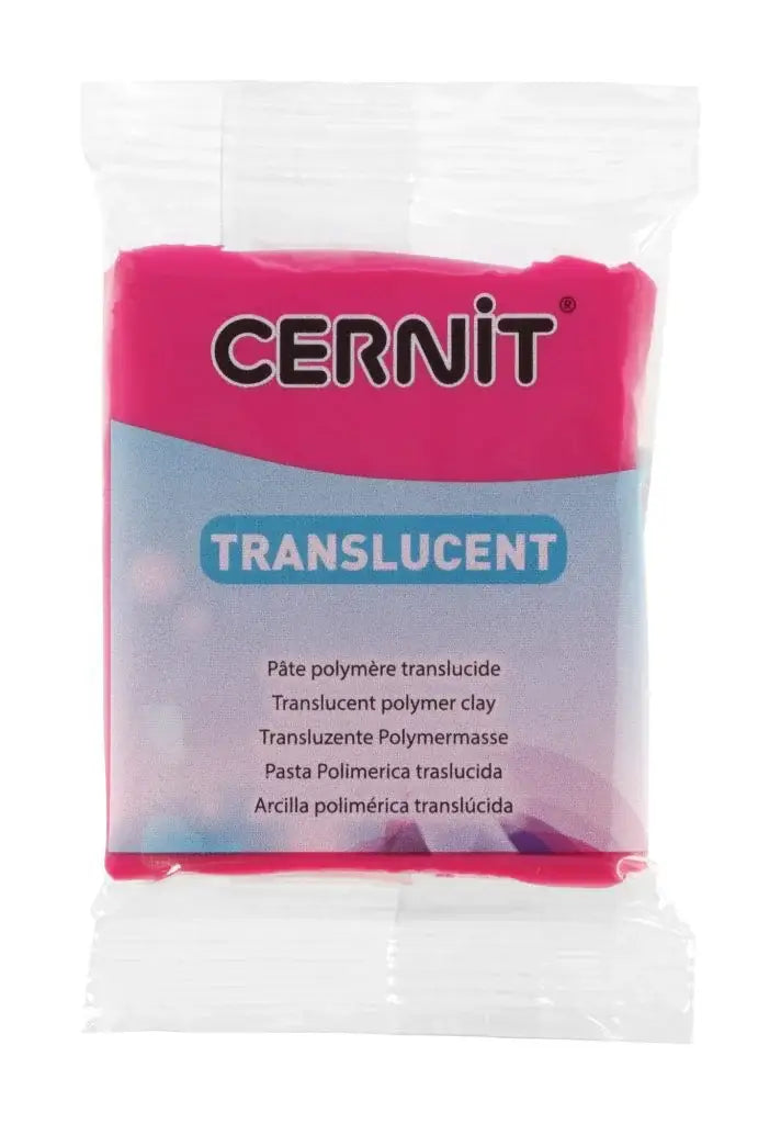Cernit polymeerklei - Translucent - 474 robijnrood