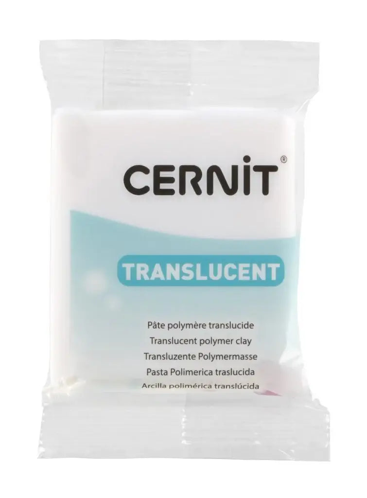 Cernit polymeerklei - Translucent - 005 transparant wit
