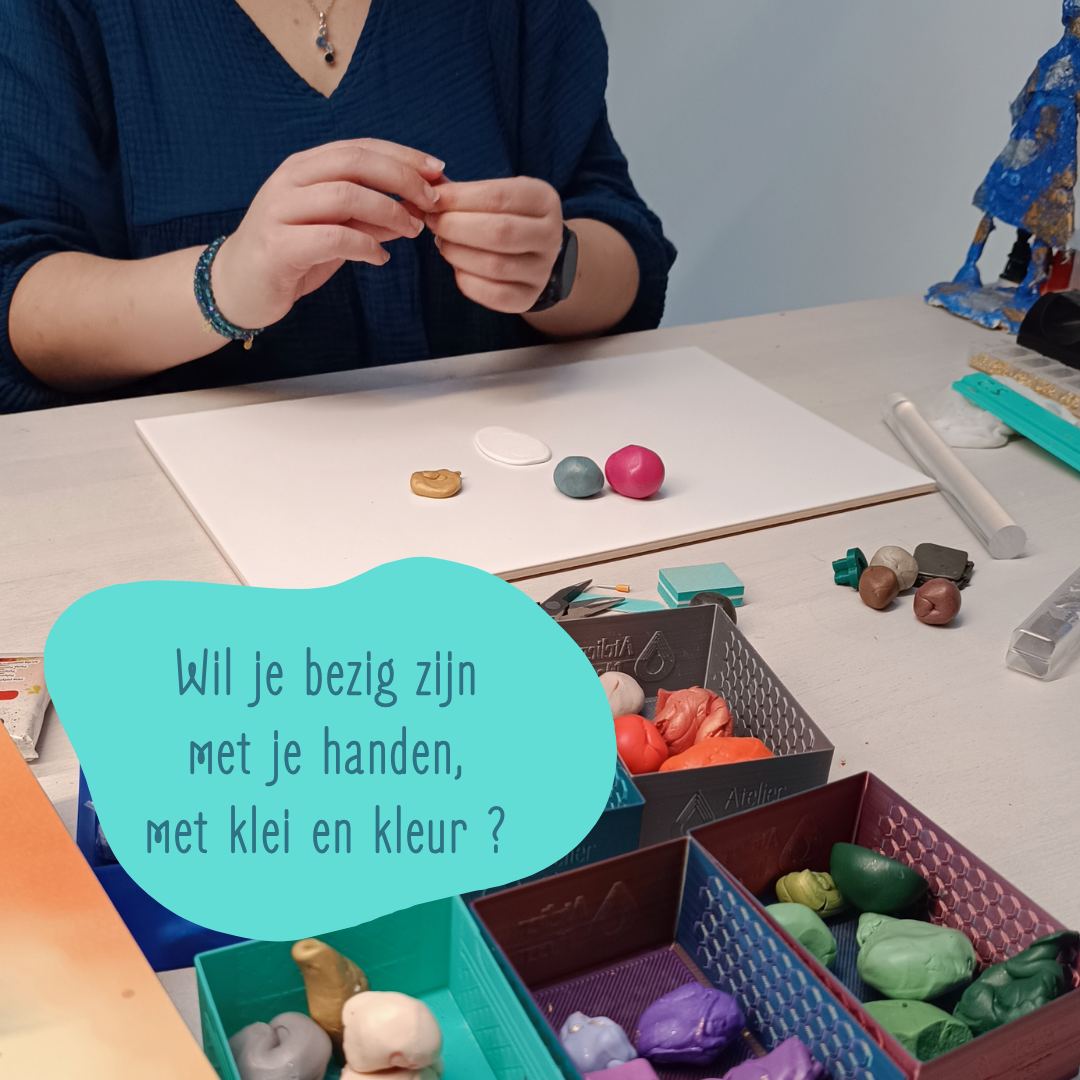 PRIKKELARME workshop oorbellen maken met polymeerklei - Mol