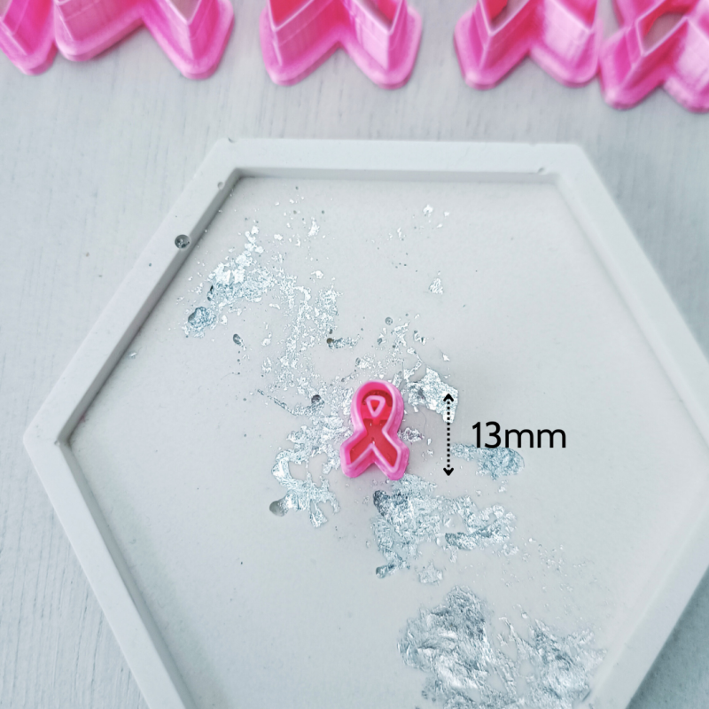 Think Pink Ribbon uitsteekvorm