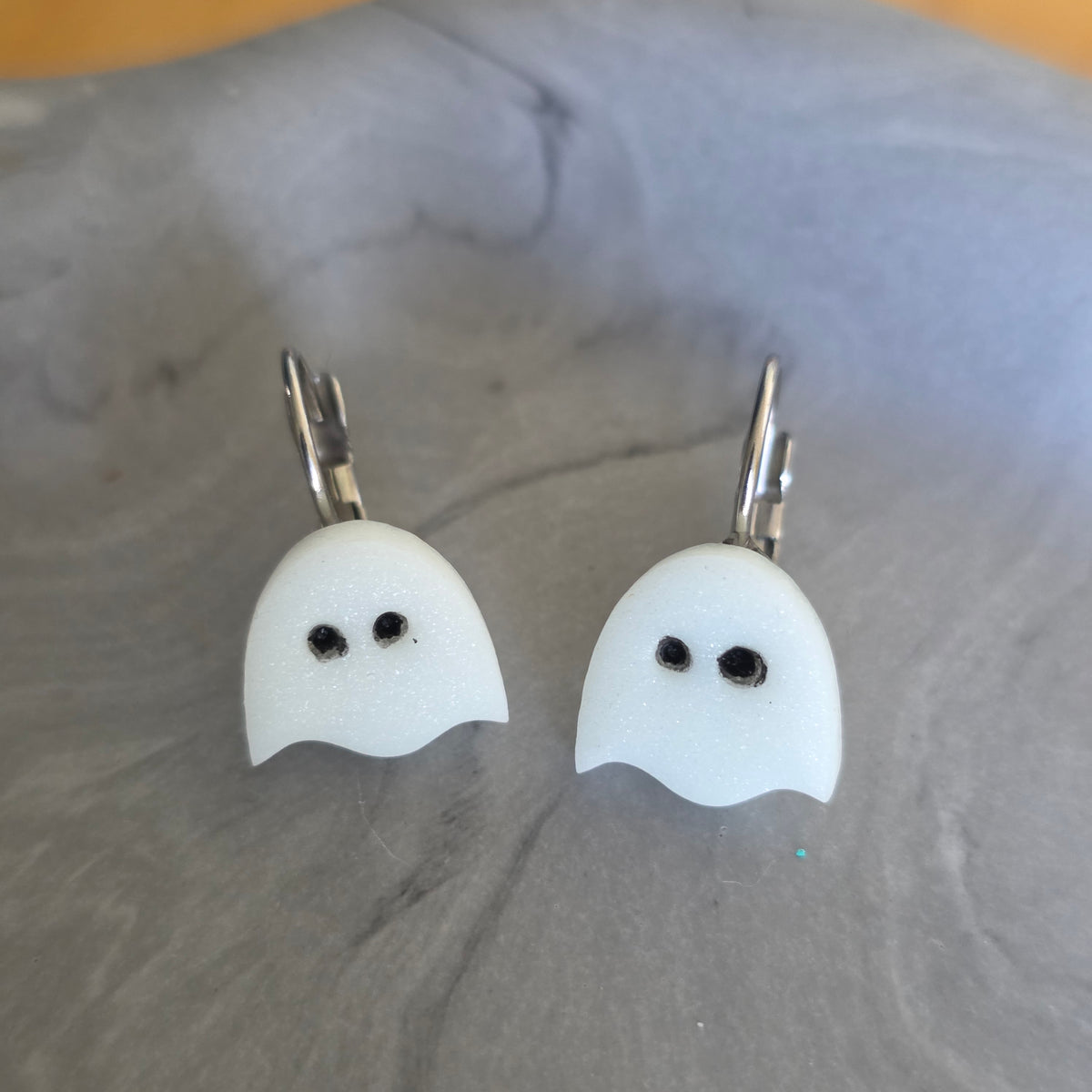 Glow in the dark Spookjes oorbellen