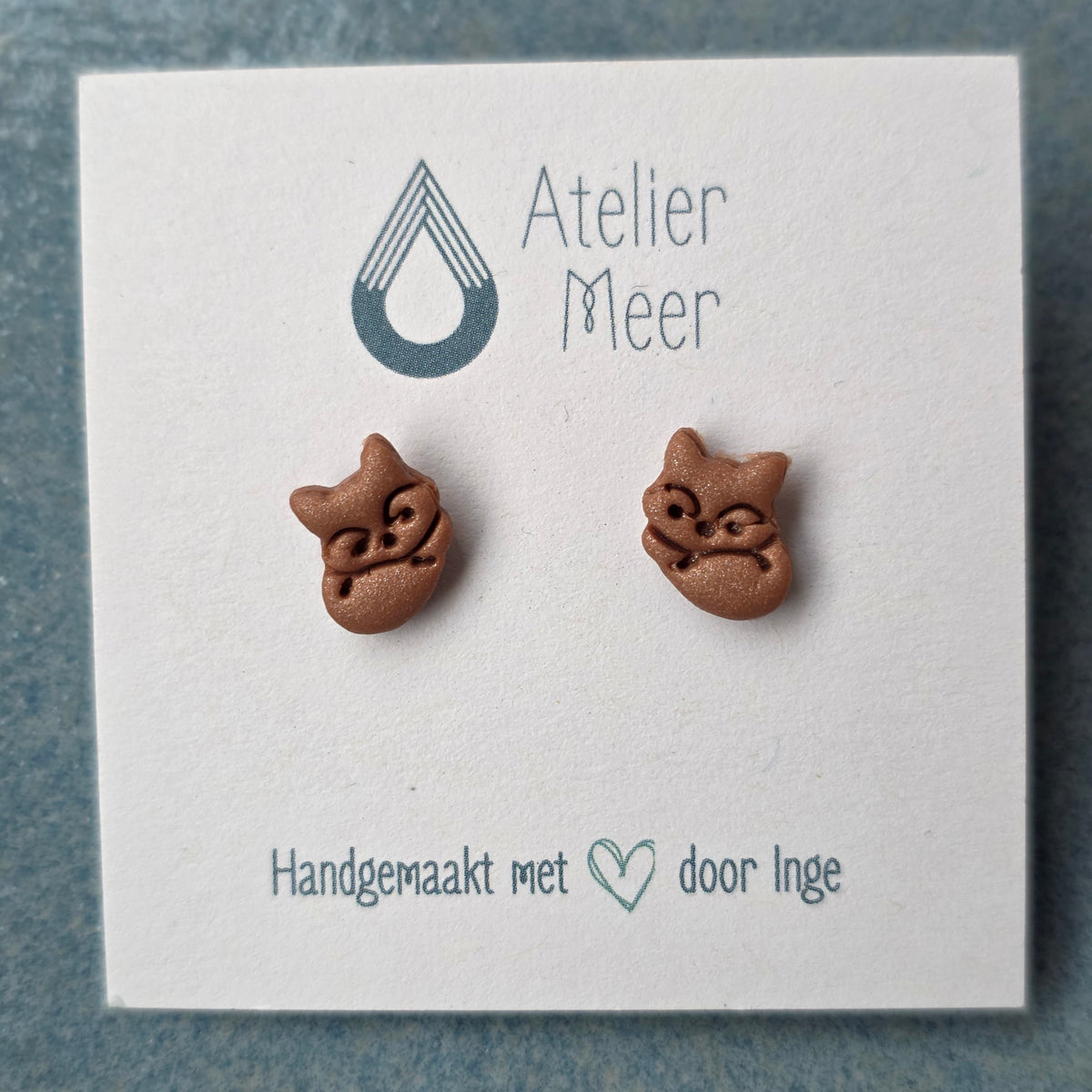 Vos studs ~ oorsteker diertjes